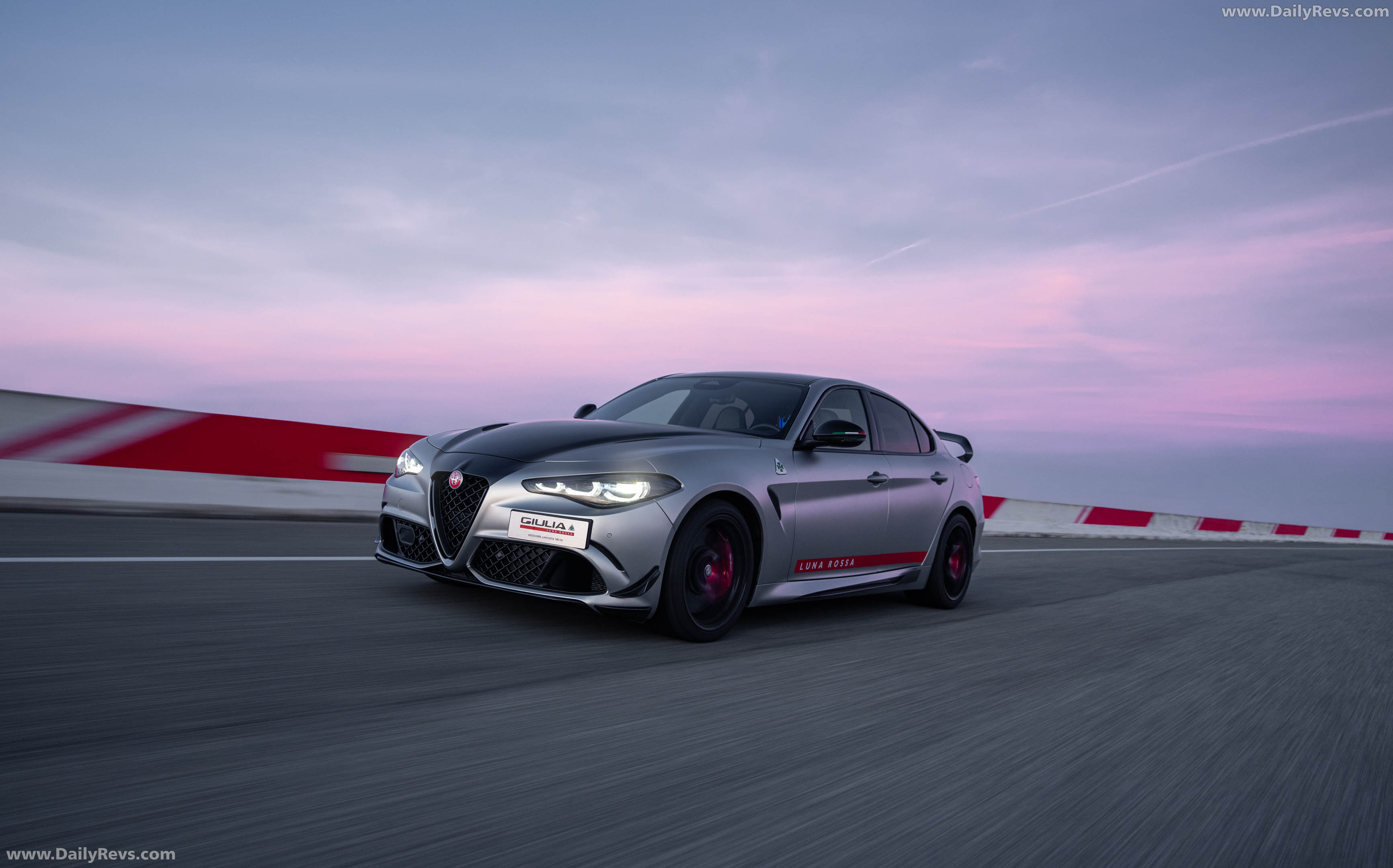 2027 Alfa Romeo Giulia Quadrifoglio Luna Rossa Front View